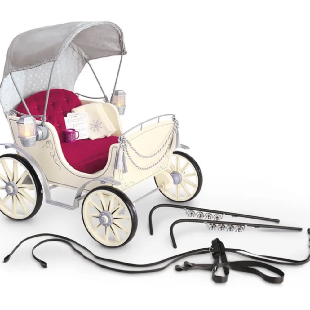 Retired Pretty City American Girl Carriage no horse included